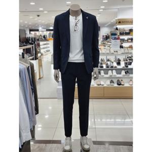 [트루젠]다크 네이비 간절기 세미 캐주얼 수트(EKJM009)014_DG