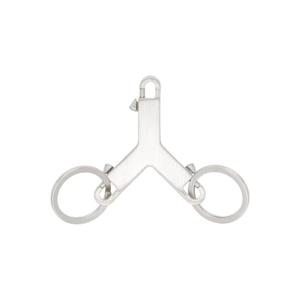 릭오웬스 키링 실버 스몰 콘코르디안 케르베로스 키링 252232M148007