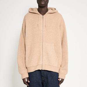 25 FW 스투시 스웨트 카멜 후드 집업 117261 1030