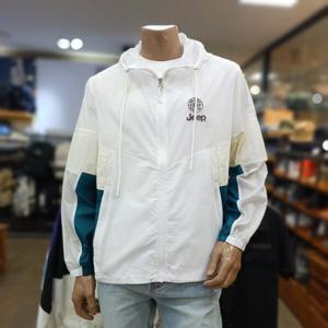 [지프](유니) 절개 배색  후드 바람막이 점퍼JO2JPU233_BP