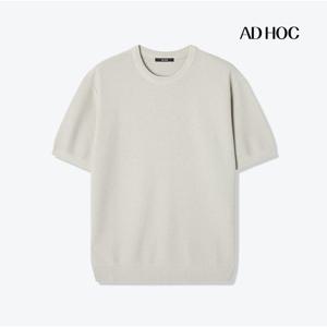 [애드호크]남성 썸머 베이직 라운드 니트 HB4SKA323_US