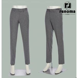 [레노마캐주얼]FW 가을겨울 부드러운 그레이 허리밴드 스트레치 슬랙스바지 RQKPBP09A