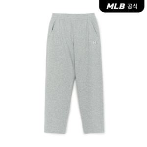[MLB공식] 25F 베이직 스몰로고 스트레이트팬츠 NYM (Melange Grey) 3APTB0454