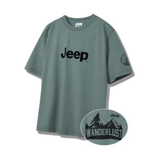 [지프]JP2TSU104 선기획 소매 자수 2024년 민트 반팔티_SC