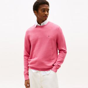 [공식][타미힐피거] 스트럭처 크루넥 스웨터 (T12F6KPO040MT1THU)