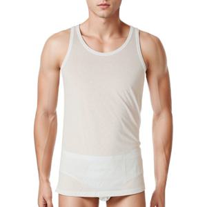 [비비안(언더웨어)][대박할인] 시원한 여름소재 아이스쿨 인견 남성 런닝 RU1224