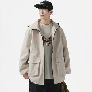 [모로엠] 록킹 후드 간절기 남성 바람막이 자켓 DMG-JUA-Q4166167