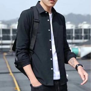 [모로엠] 남성 슬림핏 옥스퍼드 롤업 셔츠 DMS-SHA-Q3939856