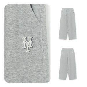 MLB 공용 베이직 스몰로고 와이드팬츠(3APTB0254-09MGS)