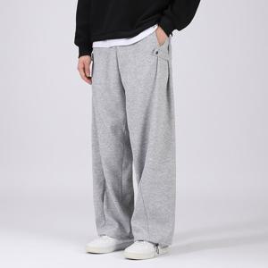 [후앙스] 컨버터블 밑단 스트링 와이드 트레이닝 팬츠 HKBP3005