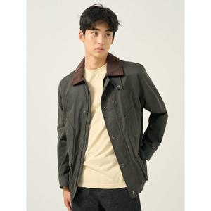 [빈폴멘] 넥배색 필드 재킷  카키 (BC5837C03H)