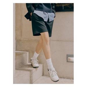 [빈폴멘][Reedition] 울 셋업 하프 팬츠  블랙 (BC4825S515) .