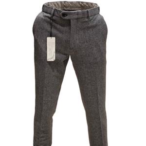 [바쏘]FW  차콜  데일리  잔체크 짜임 히든밴딩 스트레치 슬랙스BSZ3PKS11G