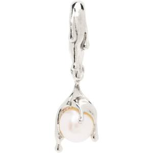 25 FW Alan Crocetti 남성 나노 진주 멜트 싱글 이어링 252201M144007