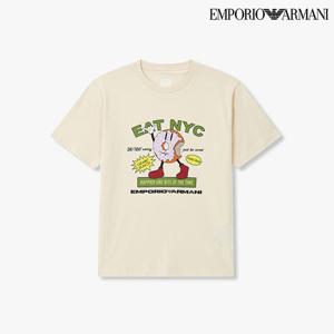 [엠포리오 아르마니]남성 뉴욕 캡슐 프린트 저지 티셔츠 A515326046 330000
