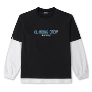 블랙야크 키즈 원더 레이어드 우븐티 1BKTSFU004 BK FR