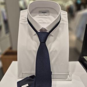 [레노마] 자동지퍼타이 솔리드 VPFTZ1702네이비