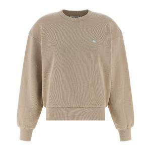 칼하트윕 케이시 로고 자수 크루넥 맨투맨 I032643 39YXX