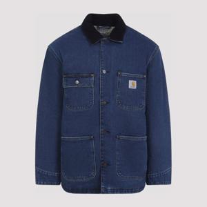 칼하트윕 OG 초어 버튼 클로저 패치 포켓 코트 I03587745306 BL