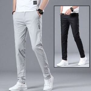 남성 슬림핏 슬랙스 세미 캐주얼 스판바지 5컬러 남성밴딩바지