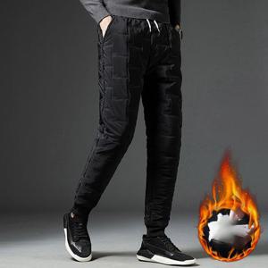 밴딩 겨울 기모 9부 바지 LM-0168 남자겨울바지