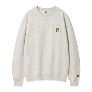 [와키윌리]와키윌리 키키 로고 맨투맨 라이트 그레이 WA2503CR01