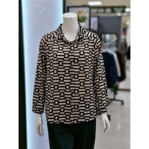 화이트호스 세이브존05 케주얼 가을 미로 나염 블라우스 A253207