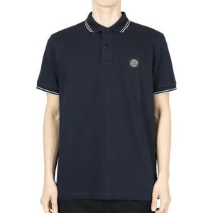 디몬트 스톤 남성 컴퍼스 로고 패치 슬림핏 PK반팔(네이비) K1S15 22002SC S0018 V0020