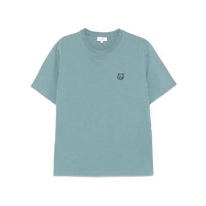 메종키츠네 반팔 티셔츠 MM00127KJ0118 0081 SEINE BLUE