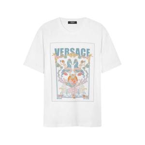 베르사체 반팔 티셔츠 10133021A15099 1W000 White