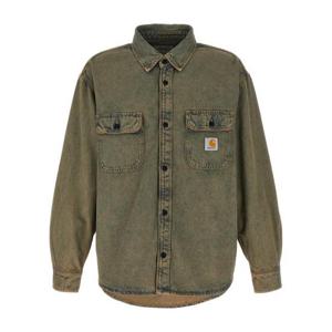 칼하트 WIP 긴팔 셔츠 I0358213FUGD Blue