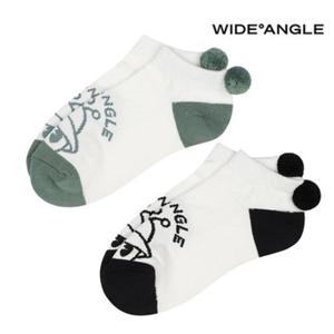 [와이드앵글]   WWU23S01    WG 여성 쇼트 삭스