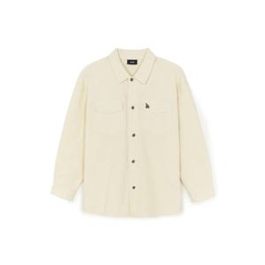 MLB  (3ADRV0154-07CRS) 공용 바시티 로고 데님 워크셔츠