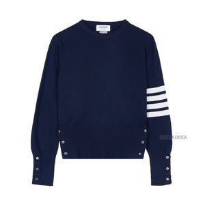 [톰브라운] FW25 남성 캐시미어 4바 니트 MKAS01A 00011 415