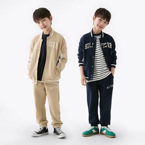 [공식][타미힐피거] 믹스 그래픽 스웨트 팬츠 2종 택1 (T42F6PPC300BT1)