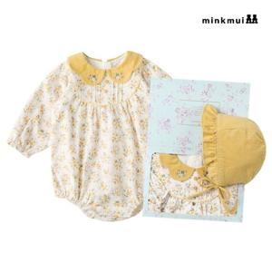 [밍크뮤]YE 플라워레브SET바디슈트 35C1260401 35C12-604-01 출산백일돌선물