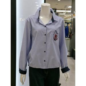 화이트호스 세이브존05 가을 스트라이프 케주얼 블라우스 A253214