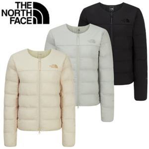 노스페이스 NJ3NR81 여성 경량패딩 르위스 T 자켓 라운드넥 가디건