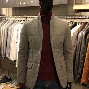 [빠니깔레]MARIO스트레치울 슬림핏 패딩콤비자켓 ycjk52br