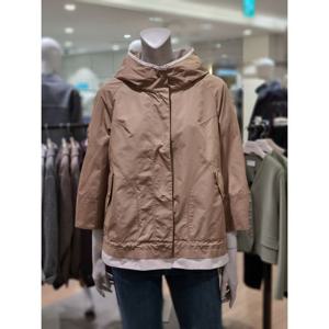 [트리아나]MARIO소고 이중배색 반후드재킷TJ1GA07