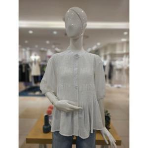 [포커스]MARIO포커스 스모크 밴딩 블라우스FM5D3BL31773