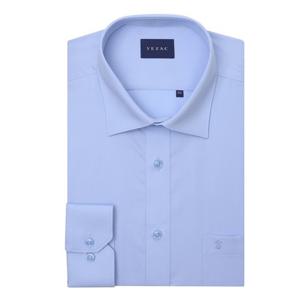 25FW 긴팔셔츠 일반핏 모달 블루 고급도비짜임 셔츠YJEFBR106BL