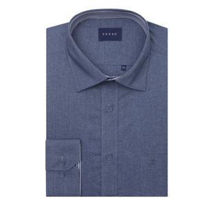 25FW 긴팔셔츠 일반핏 고급카치온 네이비 스판 남방셔츠YJEFBR115NY