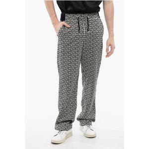 발망 스트레이트 팬츠 WH1PQ032J301GFE Black White