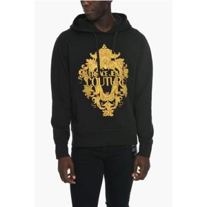 베르사체 후드 티셔츠 73GAIP02 CF01P G89 Black