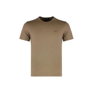에르메네질도제냐 반팔 티셔츠 E760UE360A8V04 mud