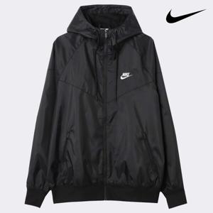 (국내매장)나이키 스포츠웨어 우븐 윈드러너 후디 재킷 DA0002-010 블랙