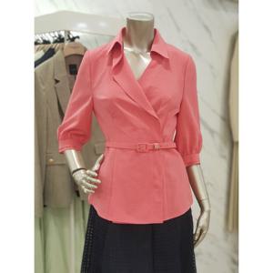 [미니멈]언발카라 벨티드 자켓 MYBAWJ5280