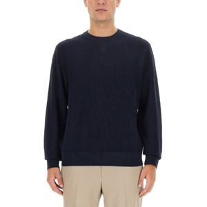 띠어리 코튼 저지 레귤러 핏 크루넥 스웨터 N0484705 XHX