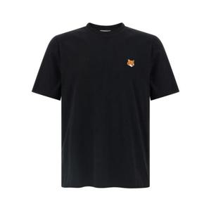 메종키츠네 반팔 티셔츠 PM00107KJ7026P199 Black